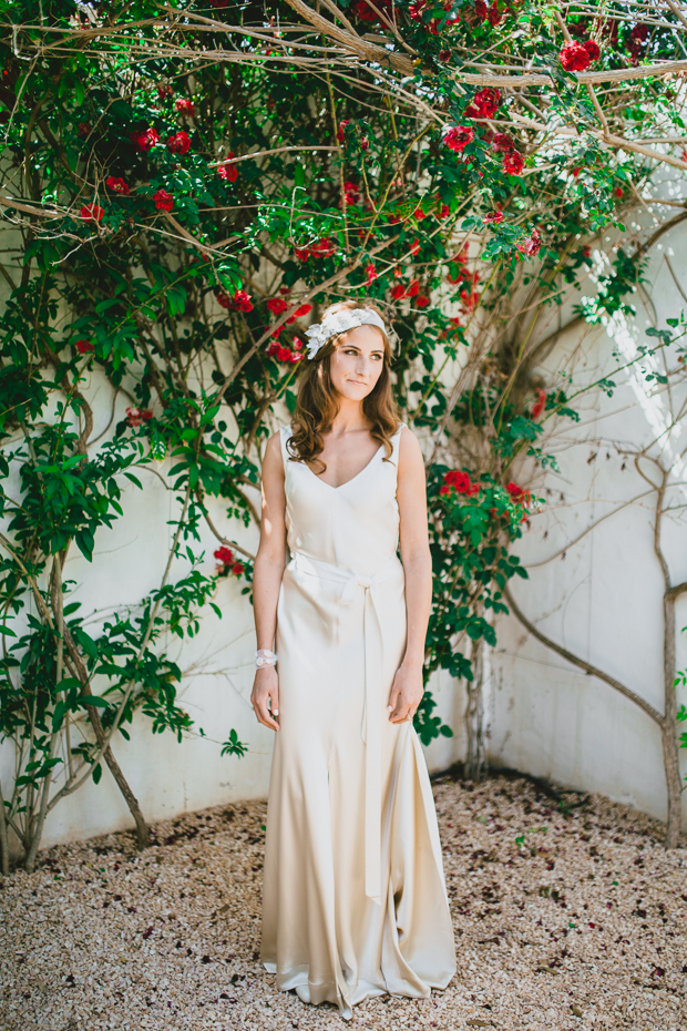  silk wedding dress by Johanna Johnson | onefabday.com