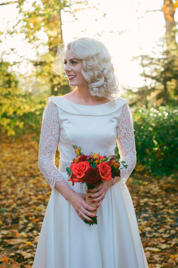 Beautiful Autumnal wedding at Kilshane House by Martina California Photography | onefabday.com