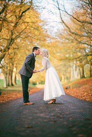 Beautiful Autumnal wedding at Kilshane House by Martina California Photography | onefabday.com