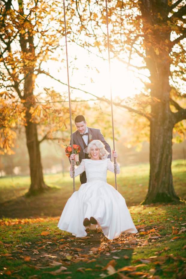 Beautiful Autumnal wedding at Kilshane House by Martina California Photography | onefabday.com