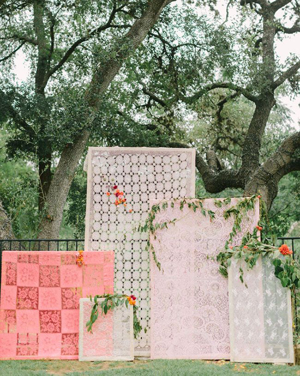 AMAZING Wedding Backdrop Inspiration | See more on onefabday.com