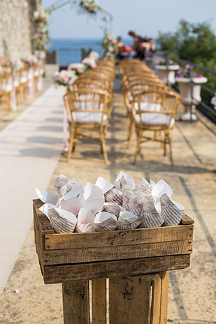 Beautiful Real Wedding on Garda Island | onefabday.com