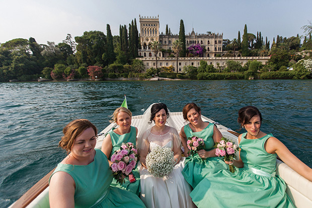 Beautiful Real Wedding on Garda Island | onefabday.com