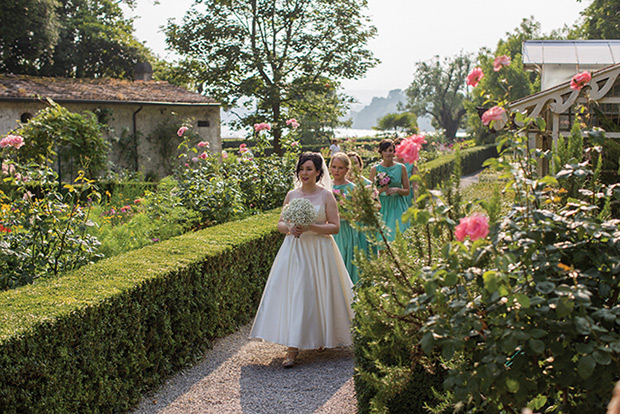 Beautiful Real Wedding on Garda Island | onefabday.com