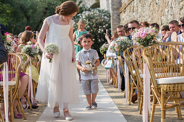 Beautiful Real Wedding on Garda Island | onefabday.com