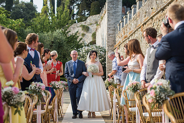 Beautiful Real Wedding on Garda Island | onefabday.com