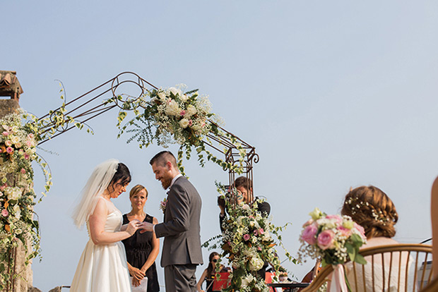 Beautiful Real Wedding on Garda Island | onefabday.com