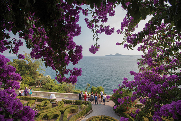 Beautiful Real Wedding on Garda Island | onefabday.com