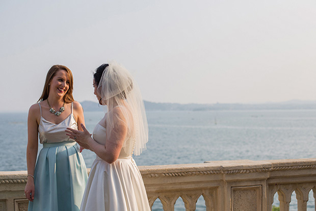 Beautiful Real Wedding on Garda Island | onefabday.com