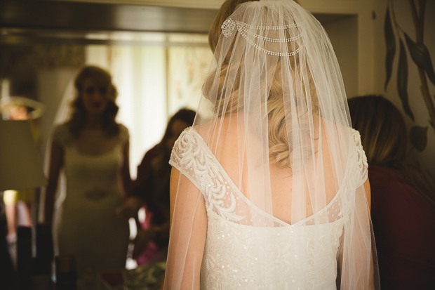 Beautiful Sunflower Virginia Park Lodge Wedding by Annie Kheffache Photography | onefabday.com