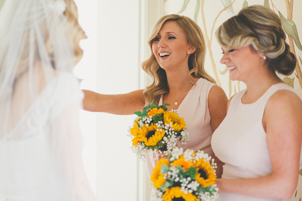 Beautiful Sunflower Wedding by Annie Kheffache Photography | onefabday.com