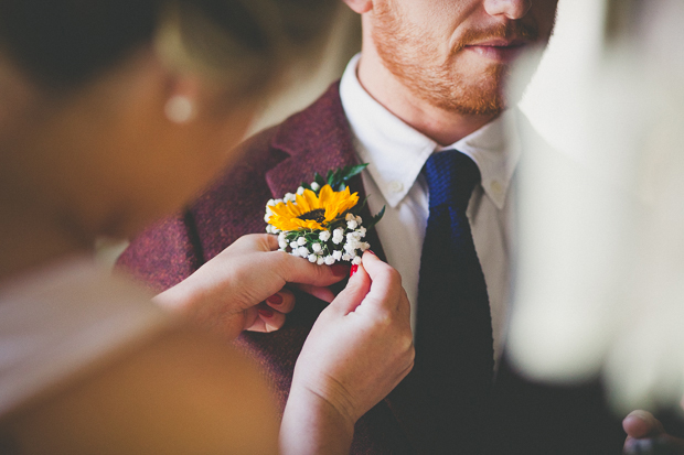 Beautiful Sunflower Wedding by Annie Kheffache Photography | onefabday.com