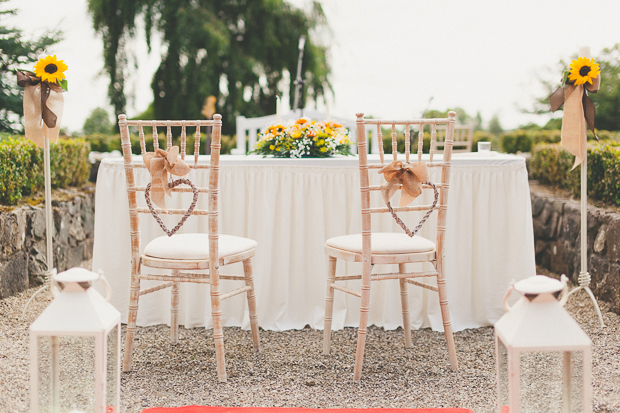 Beautiful Sunflower Wedding by Annie Kheffache Photography | onefabday.com