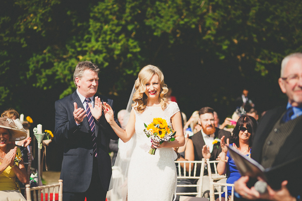 Beautiful Sunflower Wedding by Annie Kheffache Photography | onefabday.com