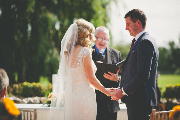 Beautiful Sunflower Wedding by Annie Kheffache Photography | onefabday.com