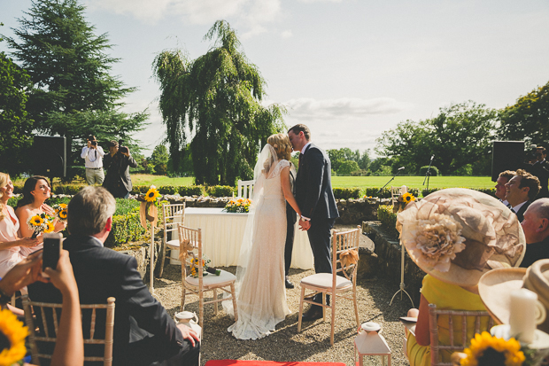 Beautiful Sunflower Wedding by Annie Kheffache Photography | onefabday.com