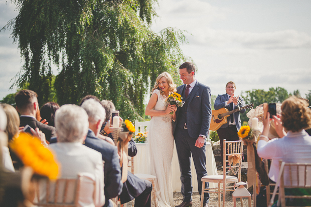 Beautiful Sunflower Wedding by Annie Kheffache Photography | onefabday.com