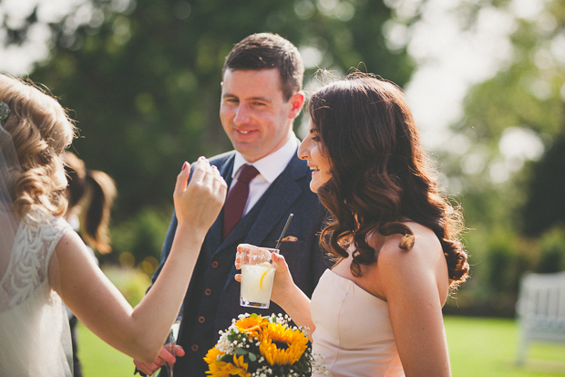 Beautiful Sunflower Wedding by Annie Kheffache Photography | onefabday.com