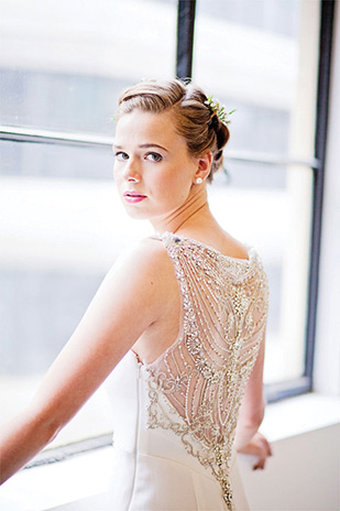 Beautiful Bridal style and wedding hair ideas by Katie Kav | onefabday.com