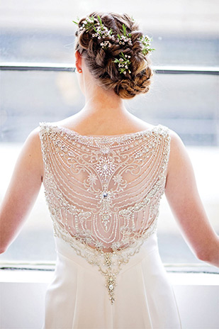 Beautiful Bridal style and wedding hair ideas by Katie Kav | onefabday.com