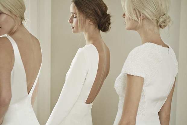 Stunning Wedding Dresses from Charlotte Simpson | See the entire collection on onefabday.com