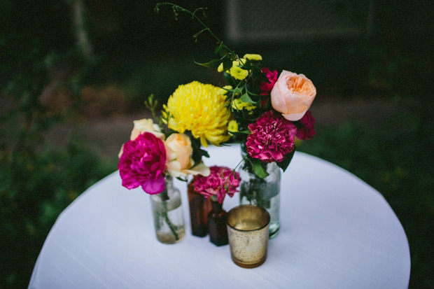 Chic outdoor city wedding by Through The Woods We Ran | onefabday.com