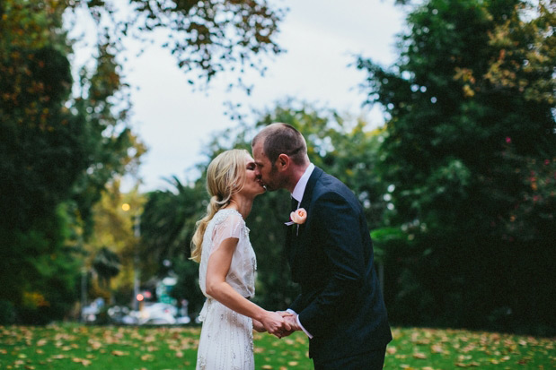 Chic outdoor city wedding by Through The Woods We Ran | onefabday.com