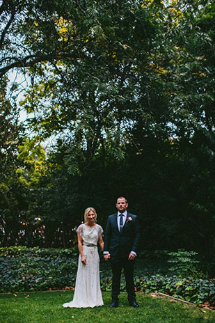 Chic outdoor city wedding by Through The Woods We Ran | onefabday.com