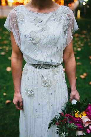 Chic outdoor city wedding by Through The Woods We Ran | onefabday.com