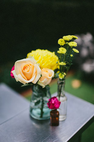 Chic outdoor city wedding by Through The Woods We Ran | onefabday.com