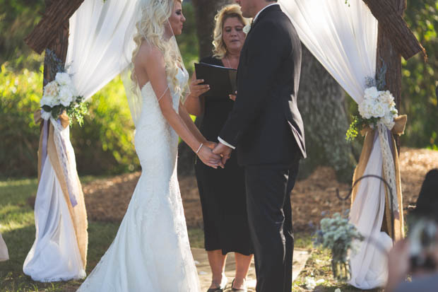 Sweet rustic wedding at Cross Creek Ranch // onefabday.com