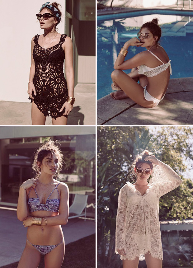 Swimwear by For Love and Lemons | See more on onefabday.com