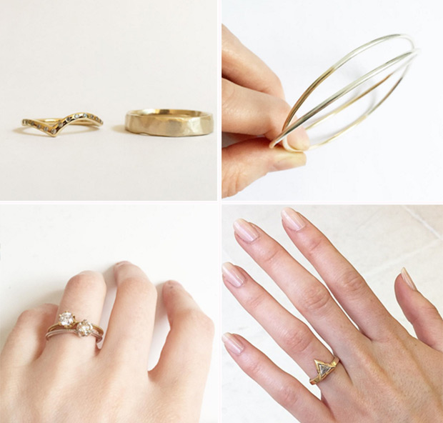 Contemporary jewellery by Irish brand Mustard and Peaches | See more on onefabday.com