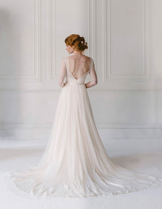 Willow wedding dress from Naomi Neoh wedding dresses 2016 collection - Romantic open back wedding dress -  see the rest of the collection on onefabday.com