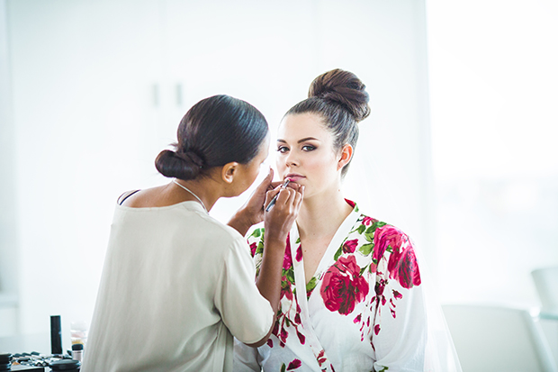 Pretty pink and green New Zealand Wedding by Rachael Kelly Photography | onefabday.com