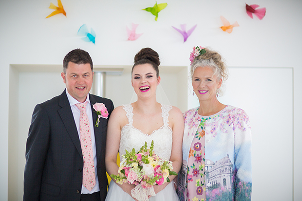 Pretty pink and green New Zealand Wedding by Rachael Kelly Photography | onefabday.com