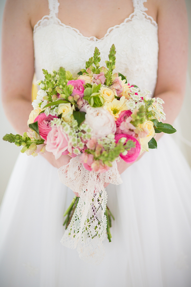 Pretty pink and green New Zealand Wedding by Rachael Kelly Photography | onefabday.com