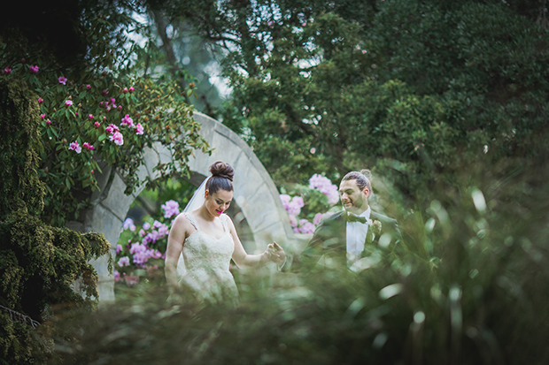 Pretty pink and green New Zealand Wedding by Rachael Kelly Photography | onefabday.com