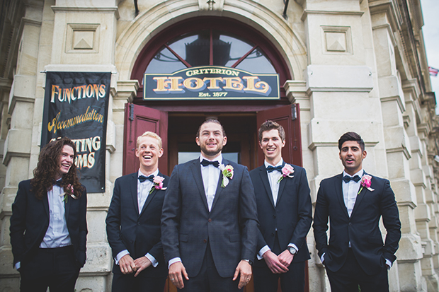 Pretty pink and green New Zealand Wedding by Rachael Kelly Photography | onefabday.com