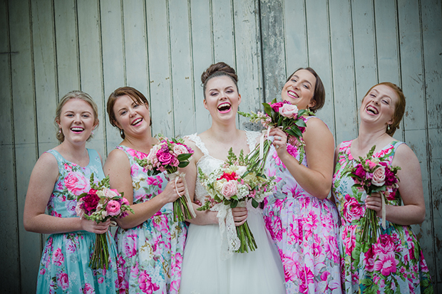 Pretty pink and green New Zealand Wedding by Rachael Kelly Photography | onefabday-com.go-vip.net