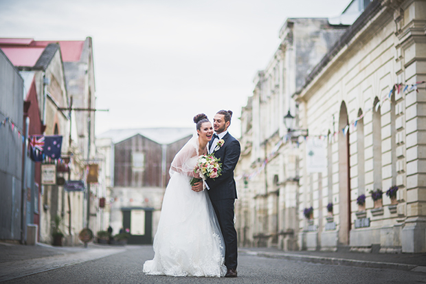 Pretty pink and green New Zealand Wedding by Rachael Kelly Photography | onefabday.com