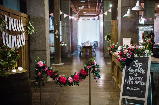 Pretty pink and green New Zealand Wedding by Rachael Kelly Photography | onefabday.com