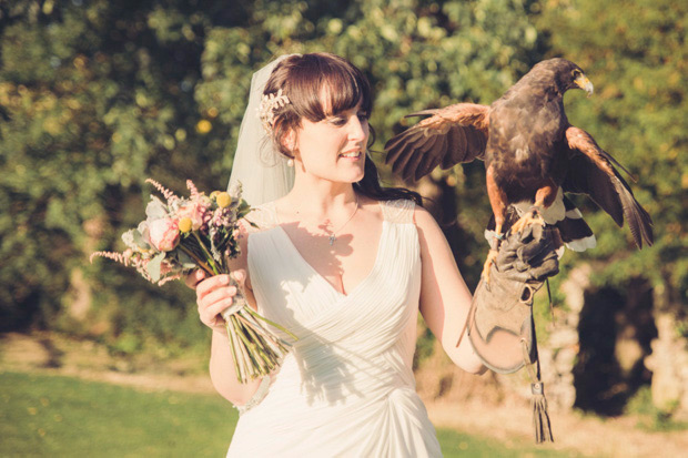 Sweet rustic wedding at Pentre Mawr Country House Real Wedding | onefabday.com