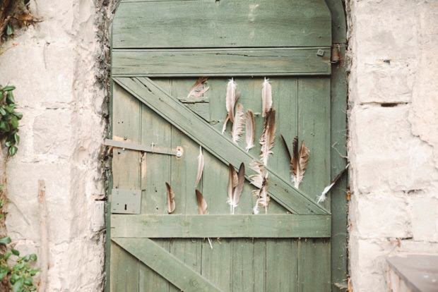 Sweet rustic diy wedding at Pentre Mawr Country House Real Wedding | onefabday.com