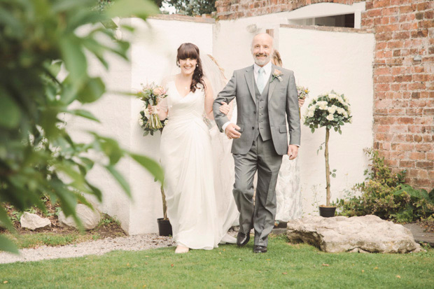 Sweet rustic wedding at Pentre Mawr Country House Real Wedding | onefabday.com