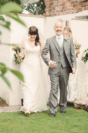 Sweet rustic diy wedding at Pentre Mawr Country House Real Wedding | onefabday.com