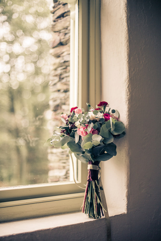 Pretty Pink BallyBeg House Wedding by Brian Hutchinson Photography | onefabday.com