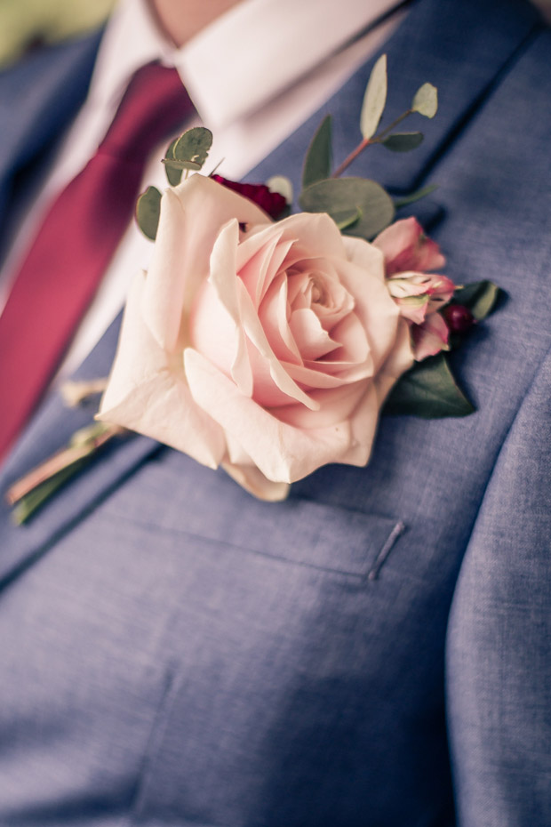 Pretty Pink BallyBeg House Wedding by Brian Hutchinson Photography | onefabday.com