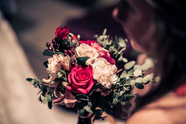 Pretty Pink BallyBeg House Wedding by Brian Hutchinson Photography | onefabday.com