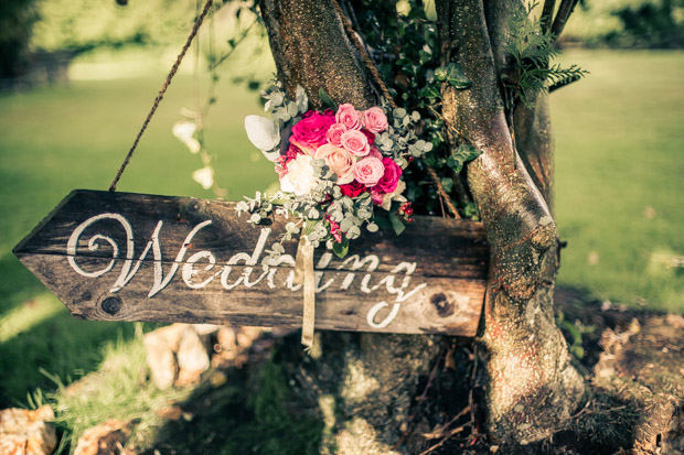 Pretty Pink Ballybeg House Wedding by Brian Hutchinson Photography | onefabday.com